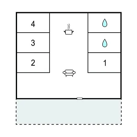 Amazing In With Jacuzzi - G11301 Nordenbro Vesteregn